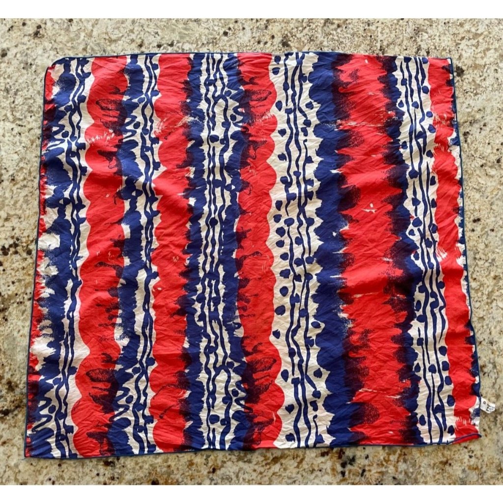 Vintage Vera 100 Silk Scarf